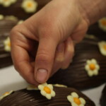 Hand Made Chocolate Flower eggs,,,,
