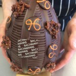 Dark Chocolate Rocher Filled Egg